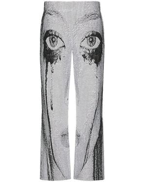 Funeral Apparel Cry Me A River Pants - White