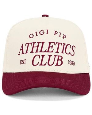 Gigi Pip Athletics Club Trucker Hat - Red