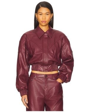 ROTATE BIRGER CHRISTENSEN Bomber Jacket - Rot