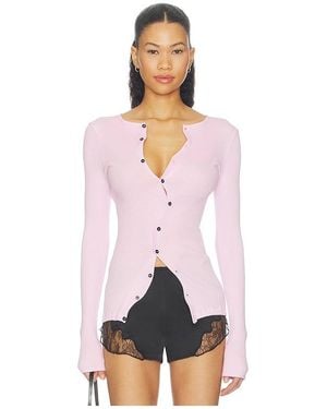 OperaSPORT Claire Seamless Cardigan - White