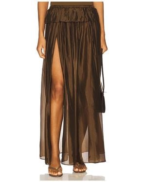 THE GARMENT Gilian Maxi Skirt - Brown