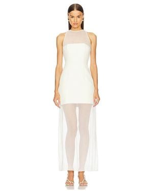 L'academie 'Academie Amiens Maxi Dress - White
