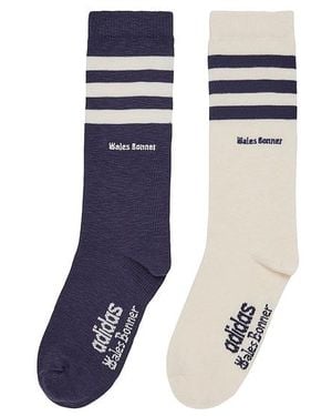 Adidas by Wales Bonner 3S ソックス - ブルー