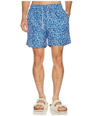 Vintage Summer Ponji Swim Volleys - Blue