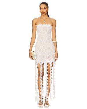 Waimari Oasis Maxi Dress - White