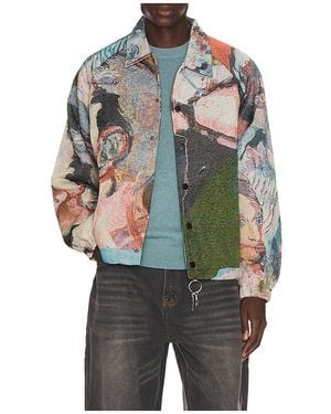 Kidsuper Cafe De La Coaches Jacket - Black