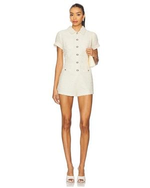 Line & Dot Selani Romper - ナチュラル