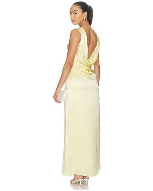 L'academie 'Academie Estelle Silk Dress - White