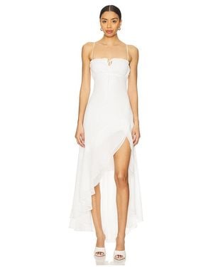 Amanda Uprichard Odelia Maxi - White