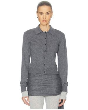 Helsa Kerstin Knit Cardigan - Blue