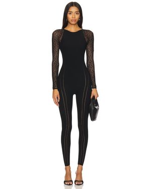 Wolford W Net ジャンプスーツ - ブラック
