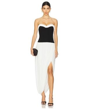 Jonathan Simkhai Augusta Bustier Midi Dress - White