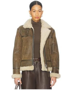 AllSaints Lorel Vintage Jacket - Brown