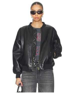 Anine Bing Leon Bomber - Black