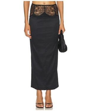 GOD SAVES QUEENS Cristina Skirt - Black