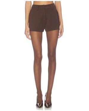 Line & Dot X Revolve Nimah Short En Color Marrón Talla (También En S, M)
