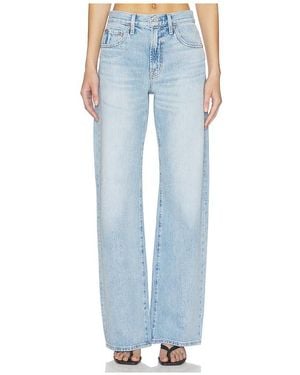 Pistola Larsen Relaxed Flare Jeans - Blue