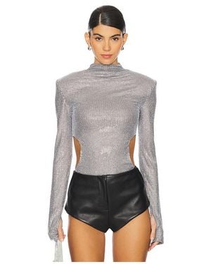 Bronx and Banco Alicia Bodysuit - Metallic