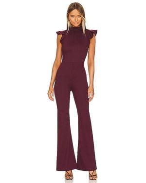 Amanda Uprichard X Revolve Davina Jumpsuit - Red