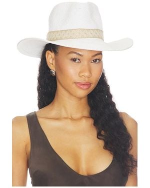 Nikki Beach Camryn Fedora Hat - Weiß