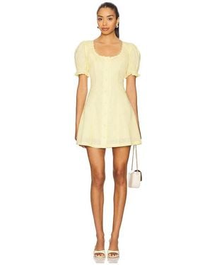 Elodie the Label Valeria Mini Dress - Natural