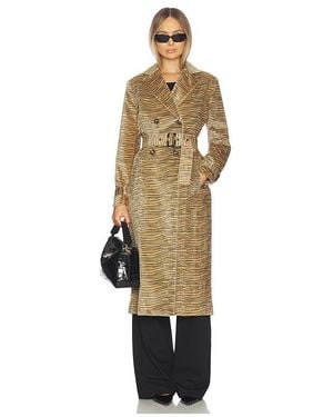 Lamarque Leslie Trench Coat - Natural
