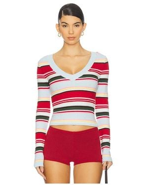 Frankie's Bikinis Jersey Kit Cloud Knit En Color Rojo Talla (También En M, S, Xs)