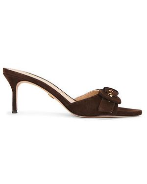 Veronica Beard Sandale Tia Buckle - Braun