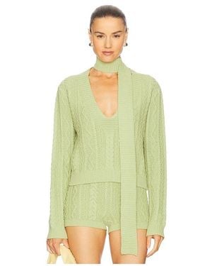 Seven Wonders Abriella Long Sleeve Top - Green