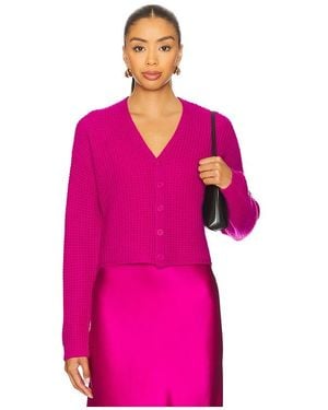 SABLYN Bianco Cropped Cardigan - Pink