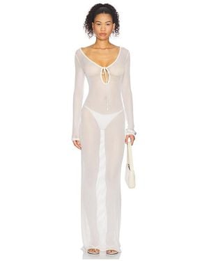 lovewave The Isola Maxi Dress - White