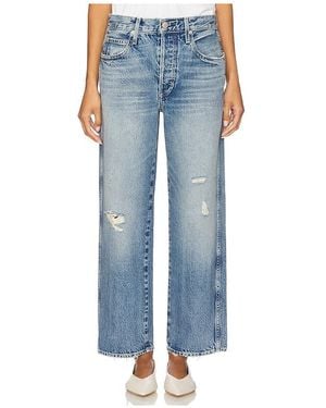 Amo Denim Hattie Wide Leg Jeans - Blue
