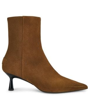 AllSaints Vivian Suede Boot - Brown