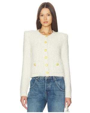 L'Agence Cardigan Una - Weiß