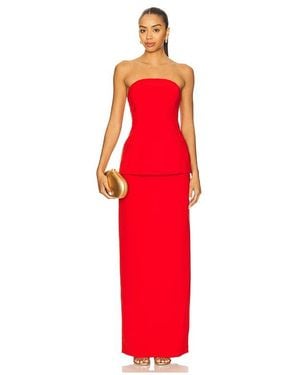 Lovers + Friends Violette Gown - Red