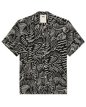 Oas Camisa Tar Lorenzo En Color Negro Talla (También En M, S, Xl/1X)