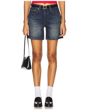 Levi's 501 Mid Thigh Low Waist Short - Blue