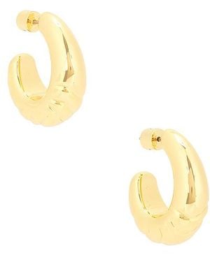 Jenny Bird Slim Nelle Hoops - Metallic