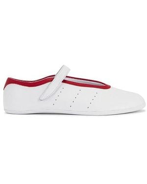 adidas Originals Flach Stan Smith Lo Ballet - Weiß