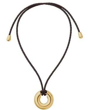 Eliou Charlie ネックレス - メタリック