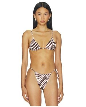 Onia Jolie Bikini Top - Orange