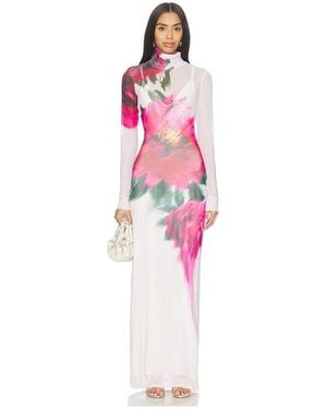 AFRM Billie Long Sleeve Dress - Multicolor