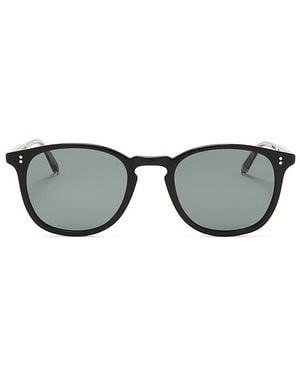 Garrett Leight Sonnenbrille - Schwarz