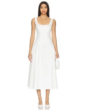 Camila Coelho Linda Midi Dress - White