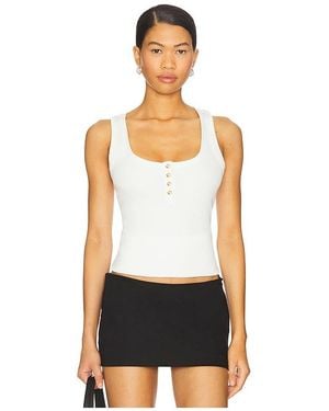Anine Bing Alessia Tank Top - White