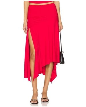 superdown Jaqualina Midi Skirt - Red