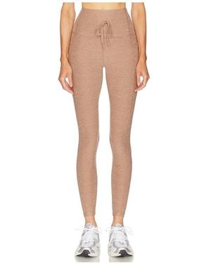 Beyond Yoga Midi-Leggings Spacedye - Weiß