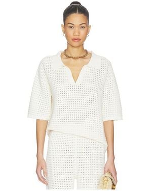 Sancia The Zarni Knit Shirt - White