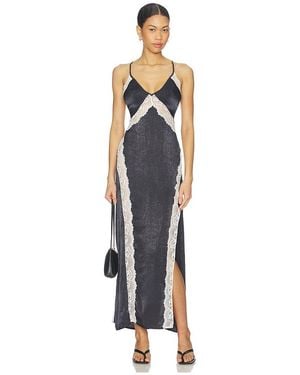 Free People Some Kind Of Love Maxi Slip Dress - Blue