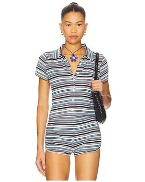 Lovers + Friends Lorraine Top - Blue